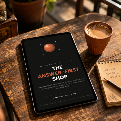 The Answer-First Shop — Illustrated PDF Edition + Toolkit